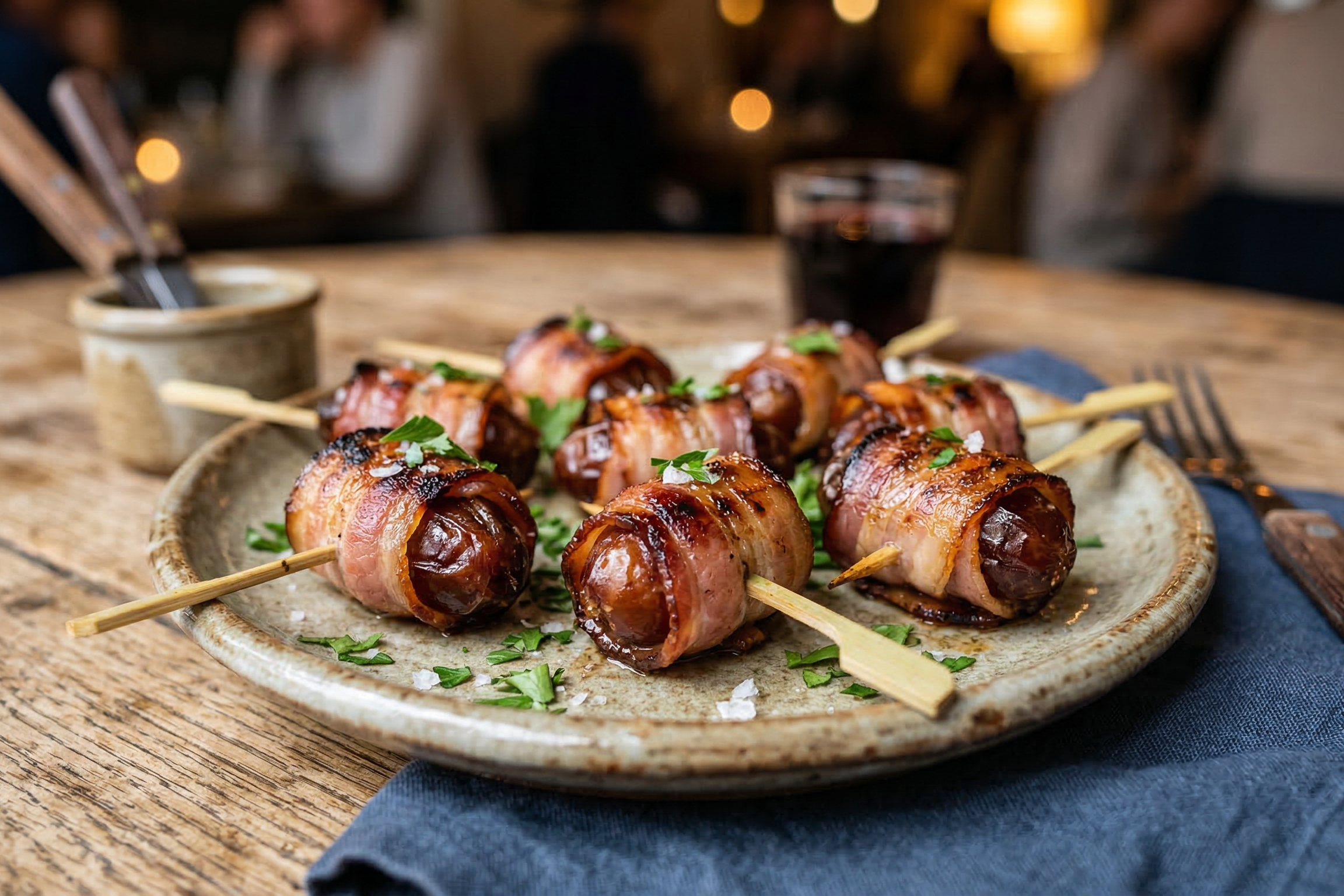 Dadler med bacon